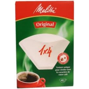 MELITTA filtros de cafe 40 unidades